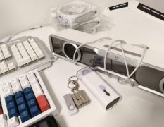 电脑闲置外设 北弧显示器机械支架 三把键盘（惠普k300 前